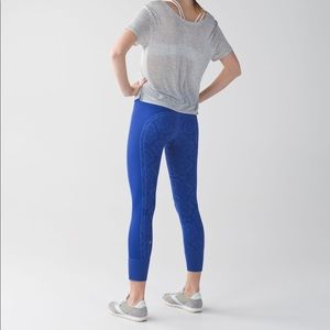 Lululemon 8 Ebb to Street Sapphire Pant